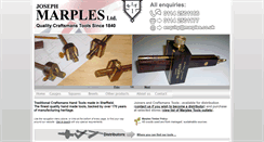 Desktop Screenshot of marples.co.uk