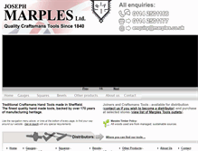 Tablet Screenshot of marples.co.uk